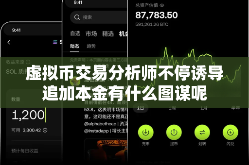 虚拟币交易分析师不停诱导追加本金有什么图谋呢