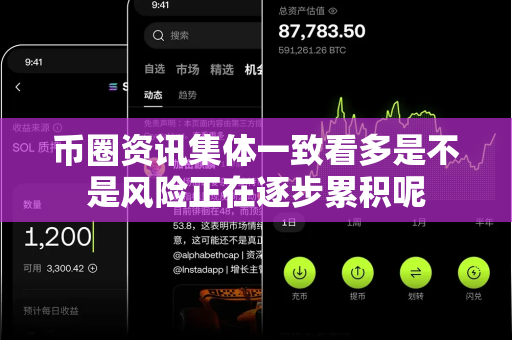 币圈资讯集体一致看多是不是风险正在逐步累积呢-第1张图片-易欧app-全球最大的比特币交易所【官方网站】 币圈资讯集体一致看多是不是风险正在逐步累积呢-第1张图片-易欧app-全球最大的比特币交易所【官方网站】
