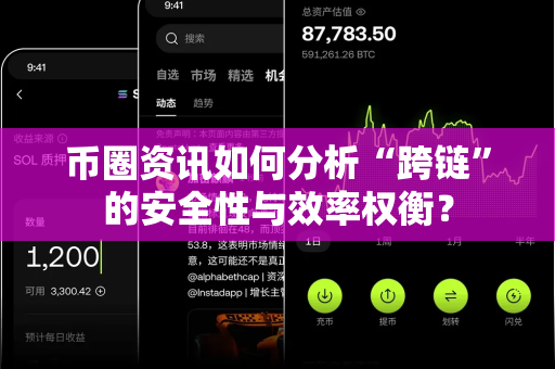 币圈资讯如何分析“跨链”的安全性与效率权衡？