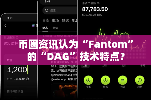 币圈资讯认为“Fantom”的“DAG”技术特点？