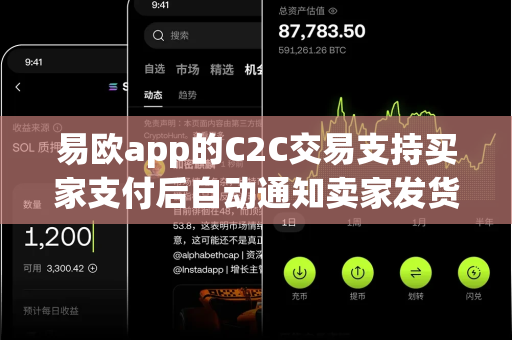 易欧app的C2C交易支持买家支付后自动通知卖家发货吗？