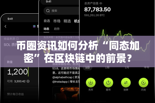 币圈资讯如何分析“同态加密”在区块链中的前景？
