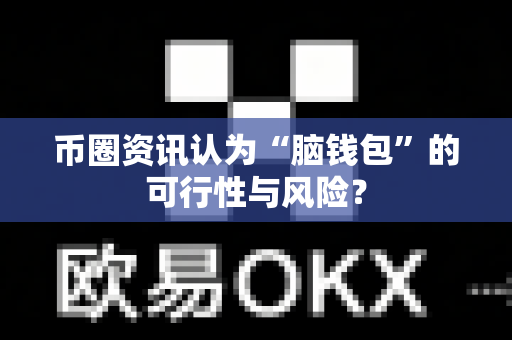 币圈资讯认为“脑钱包”的可行性与风险？