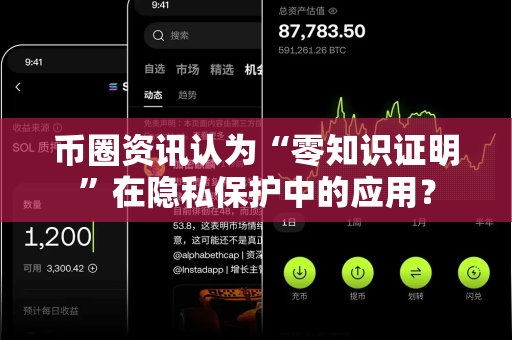 币圈资讯认为“零知识证明”在隐私保护中的应用？-第1张图片-易欧app-全球最大的比特币交易所【官方网站】