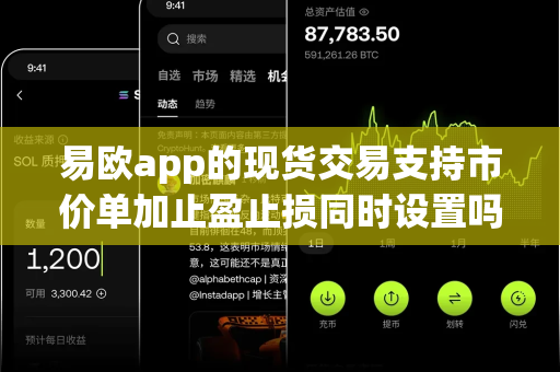 易欧app的现货交易支持市价单加止盈止损同时设置吗？-第1张图片-易欧app-全球最大的比特币交易所【官方网站】