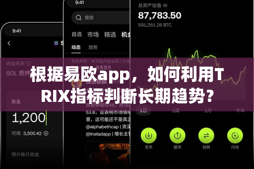 根据易欧app,如何利用TRIX指标判断长期趋势?-第1张图片-易欧app-全球最大的比特币交易所【官方网站】 根据易欧app,如何利用TRIX指标判断长期趋势?-第1张图片-易欧app-全球最大的比特币交易所【官方网站】