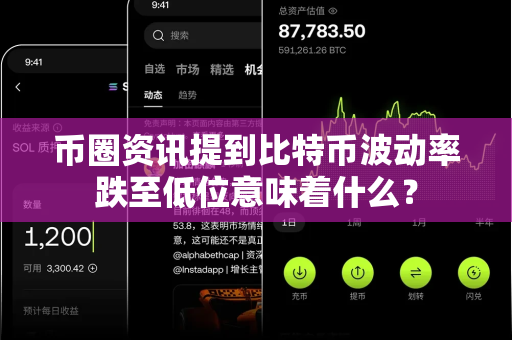 币圈资讯提到比特币波动率跌至低位意味着什么?-第1张图片-易欧app-全球最大的比特币交易所【官方网站】 币圈资讯提到比特币波动率跌至低位意味着什么?-第1张图片-易欧app-全球最大的比特币交易所【官方网站】