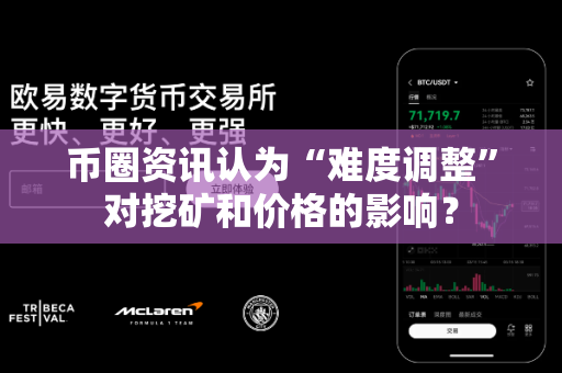 币圈资讯认为“难度调整”对挖矿和价格的影响？-第1张图片-易欧app-全球最大的比特币交易所【官方网站】
