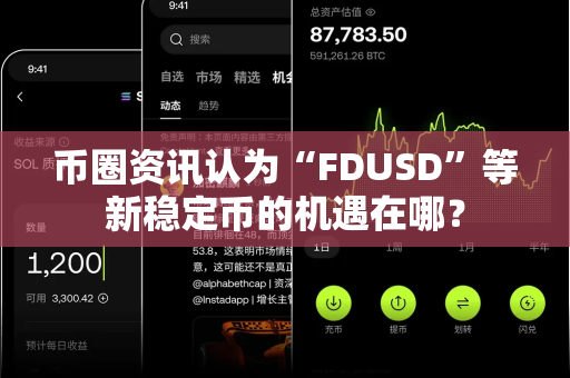 币圈资讯认为“FDUSD”等新稳定币的机遇在哪?-第1张图片-易欧app-全球最大的比特币交易所【官方网站】 币圈资讯认为“FDUSD”等新稳定币的机遇在哪?-第1张图片-易欧app-全球最大的比特币交易所【官方网站】