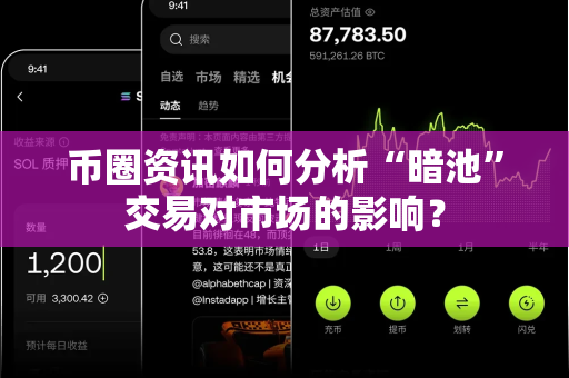 币圈资讯如何分析“暗池”交易对市场的影响？-第1张图片-易欧app-全球最大的比特币交易所【官方网站】