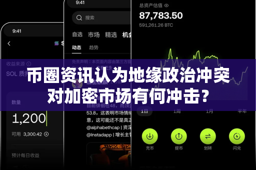 币圈资讯认为地缘政治冲突对加密市场有何冲击?-第1张图片-易欧app-全球最大的比特币交易所【官方网站】 币圈资讯认为地缘政治冲突对加密市场有何冲击?-第1张图片-易欧app-全球最大的比特币交易所【官方网站】