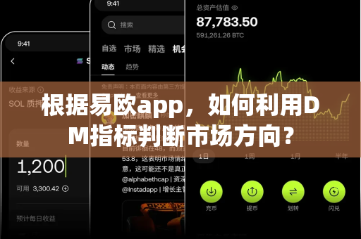 根据易欧app，如何利用DM指标判断市场方向？-第1张图片-易欧app-全球最大的比特币交易所【官方网站】