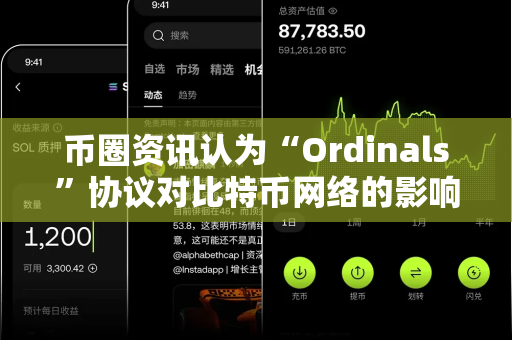 币圈资讯认为“Ordinals”协议对比特币网络的影响？-第1张图片-易欧app-全球最大的比特币交易所【官方网站】